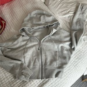 Lululemon Scuba Full Zip Cropped Hoodie